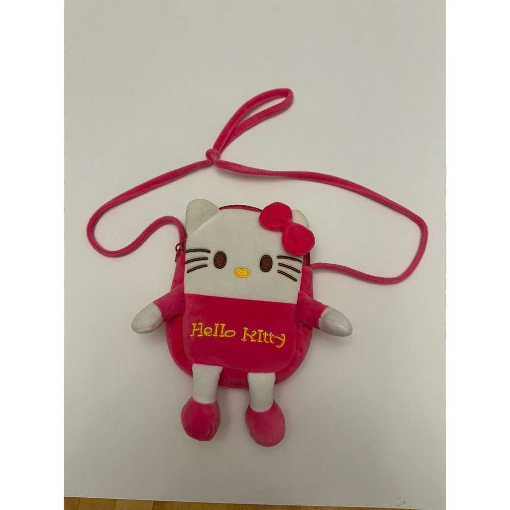Hello Kitty Pink Velour Purse Bag
